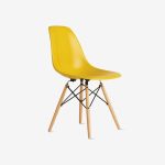 Modern Chair with Wood Legs